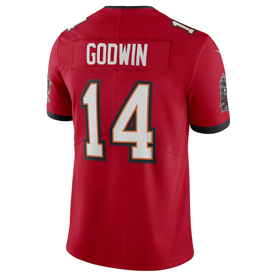 Pouc TB.Buccaneers #14 Chris Godwin Jr. Player Red Vapor Limited Stitched Jerseys