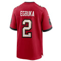 Pouc TB.Buccaneers #2 Emeka Egbuka Player Red Home Game Stitched Jerseys