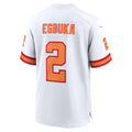 Pouc TB.Buccaneers #2 Emeka Egbuka Player White 50th Season Game Stitched Jerseys