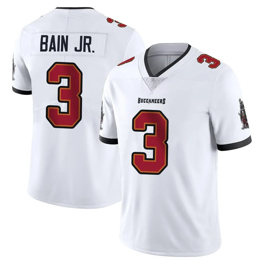 Pouc TB.Buccaneers #3 Rueben Bain Jr. Player White Limited Vapor Untouchable Home Game Stitched Jerseys