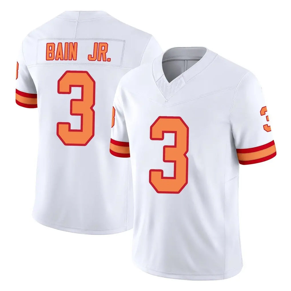 Pouc TB.Buccaneers #3 Rueben Bain Jr. Player White Limited '76 Vapor F.U.S.E. Home Game Stitched Jerseys