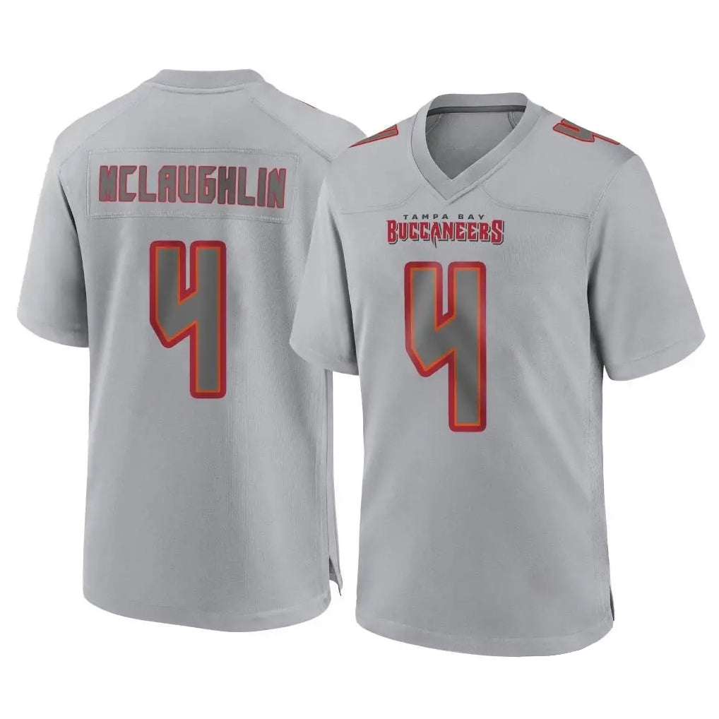 Pouc TB.Buccaneers #4 Chase McLaughlin Player Gray Atmosphere Fashion Home Game Stitched Jerseys