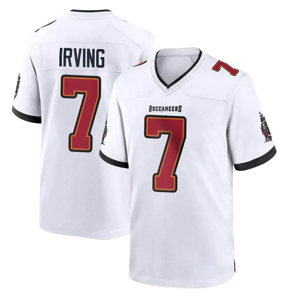 Pouc TB.Buccaneers #7 Bucky Irving Player White Limited Vapor F.U.S.E. Home Game Stitched Jerseys