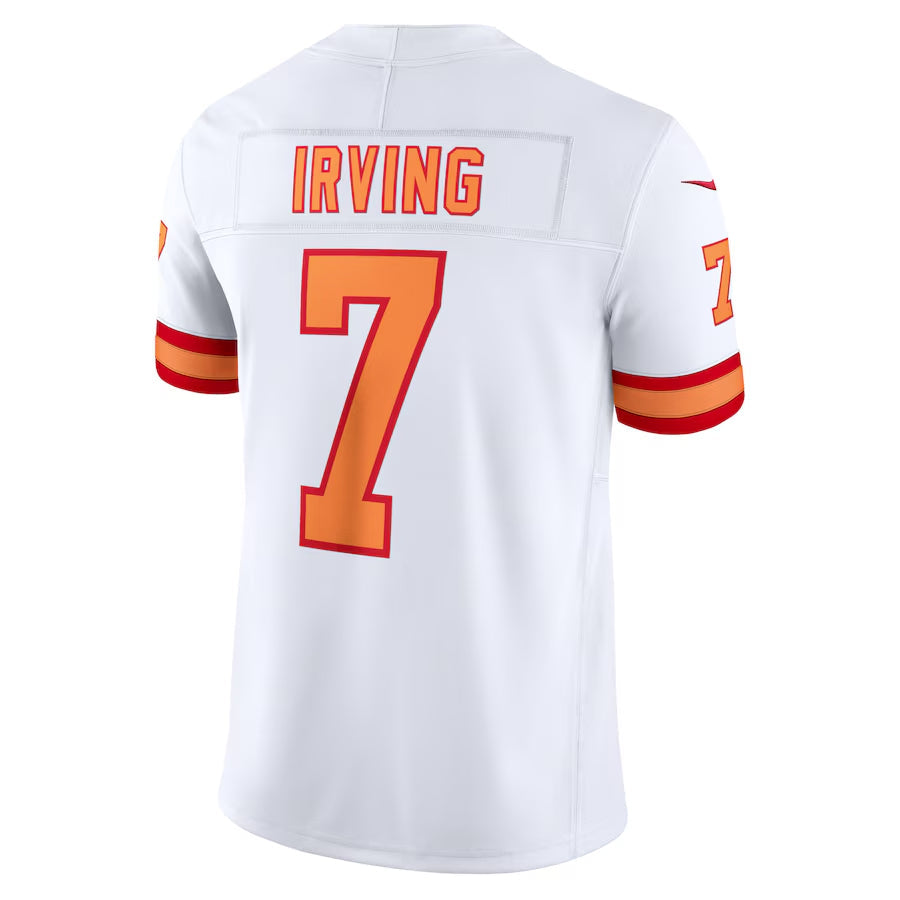 Pouc TB.Buccaneers #7 Bucky Irving Player White Vapor F.U.S.E. Limited Stitched Jerseys