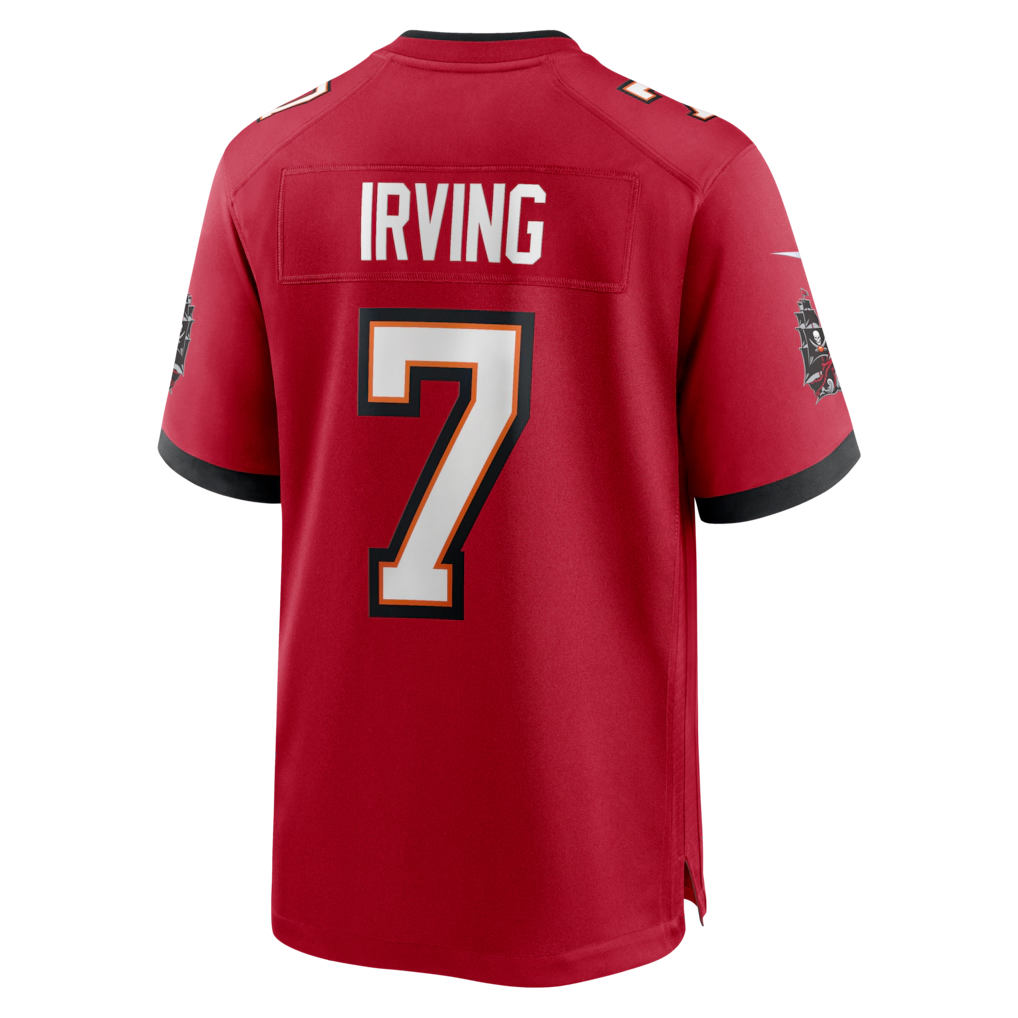 Pouc TB.Buccaneers #7 Bucky Irving Red Game Stitched Jerseys