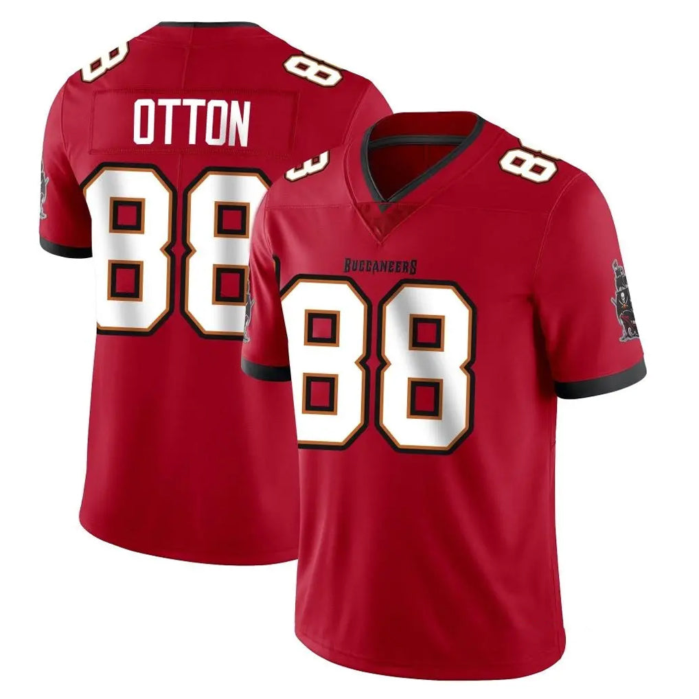 Pouc TB.Buccaneers #88 Cade Otton Player Red Limited Vapor Home Game Stitched Jerseys