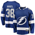 Pouc TB.Lightning #38 Brandon Hagel Blue Home Breakaway Player Jerseys