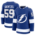 Pouc TB.Lightning #59 Jake Guentzel Blue Home Premium Jerseys