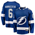 Pouc TB.Lightning #6 Nick Abruzzese Blue Home Breakaway Jerseys