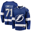 Pouc TB.Lightning #71 Anthony Cirelli Blue Home Breakaway Player Jerseys
