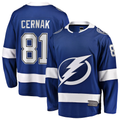 Pouc TB.Lightning #81 Erik Cernak Blue Home Breakaway Player Jerseys