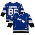 Pouc TB.Lightning #86 Nikita Kucherov Blue 2013-14 Power Play Jerseys