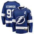 Pouc TB.Lightning #91 Steven Stamkos Blue Breakaway Player Jerseys