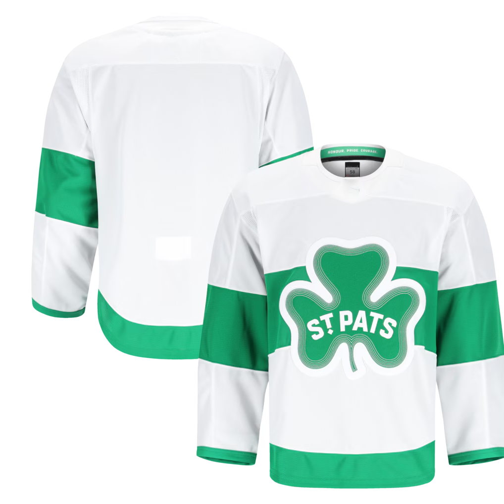 Pouc T.Maple Leafs White Alternate 2 Authentic Pro Jerseys