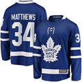 Pouc T.Maple Leafs #34 Auston Matthews Blue Home Breakaway Jerseys