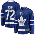 Pouc T.Maple Leafs #72 Travis Boyd Blue Home Breakaway Jerseys