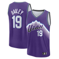 Pouc U.Jazz #19 Ace Bailey Fanatics Purple Fast Break Replica Jerseys - Icon Edition