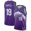 Pouc U.Jazz #19 Ace Bailey Purple Swingman Jerseys - Icon Edition