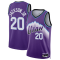 Pouc U.Jazz #20 Jaren Jackson Jr. Purple Swingman Jerseys- Icon Edition