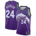 Pouc U.Jazz #24 Walker Kessler Purple Swingman Jerseys- Icon Edition
