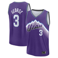 Pouc U.Jazz #3 Keyonte George Fanatics Purple Fast Break Jerseys - Icon Edition