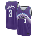 Pouc U.Jazz #3 Keyonte George Fanatics Purple Fast Break Replica Jerseys - Icon Edition