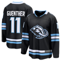 Pouc U.Mammoth #11 Dylan Guenther Black Home Breakaway Player Jerseys