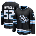 Pouc U.Mammoth #52 MacKenzie Weegar Black Home Breakaway Jerseys