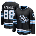 Pouc U.Mammoth #88 Nate Schmidt Black Home Breakaway Player Jerseys