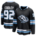 Pouc U.Mammoth #92 Logan Cooley Black Home Breakaway Jerseys