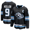 Pouc U.Mammoth #9 Clayton Keller Black Home Breakaway Jerseys
