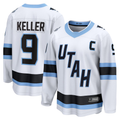 Pouc U.Mammoth #9 Clayton Keller White Away Breakaway Player Jerseys