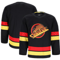 Pouc V.Canucks Black Alternate Authentic Pro Jerseys