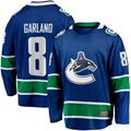 Pouc V.Canucks #8 Conor Garland Blue Home Breakaway Jerseys