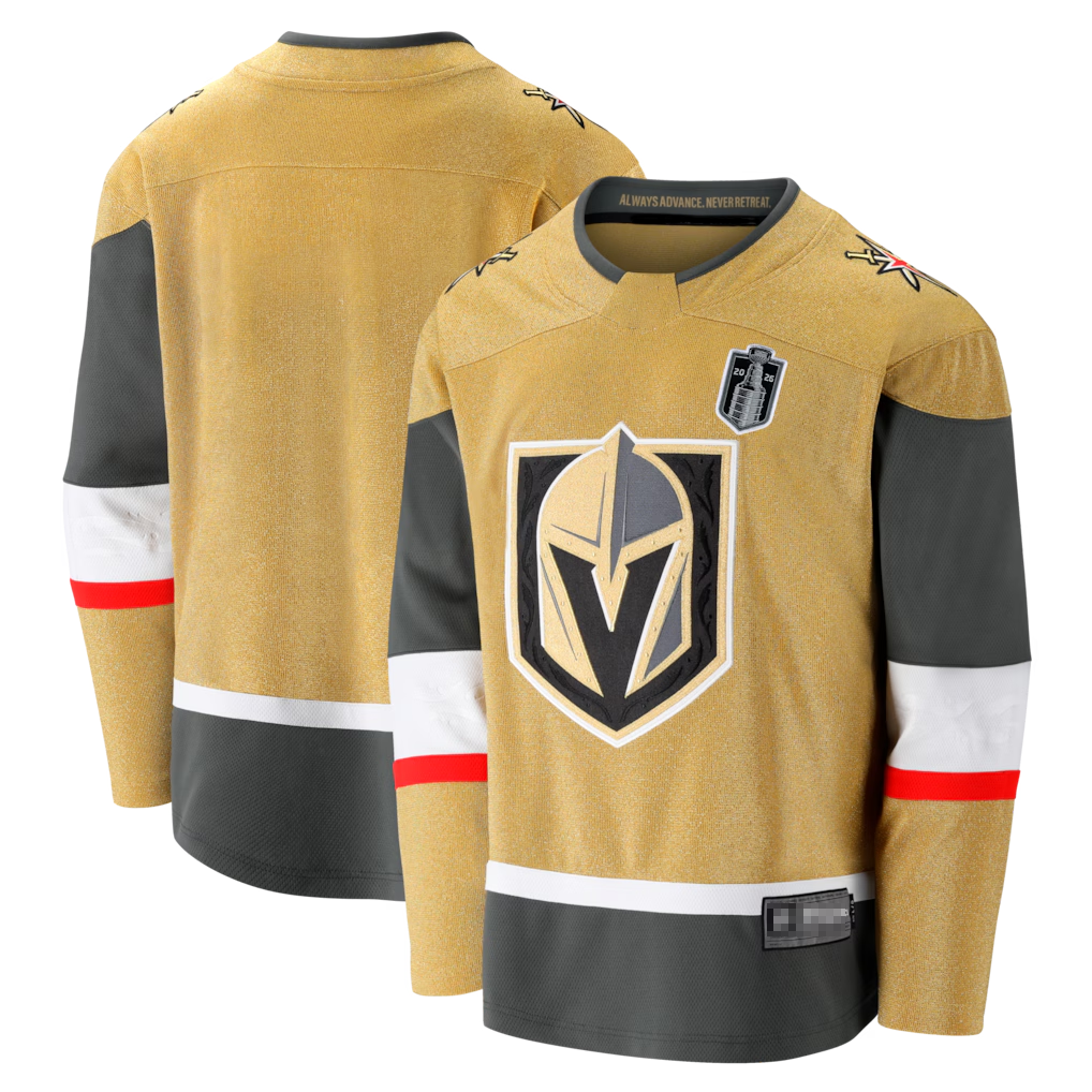 Pouc V.Golden Knights Gold 2026 Stanley Cup Final Breakaway Jerseys