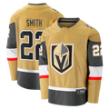 Pouc V.Golden Knights #22 Cole Smith Gold Home Breakaway Jerseys