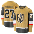 Pouc V.Golden Knights #27 Shea Theodore Gold Home Breakaway Jerseys