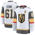 Pouc V.Golden Knights #61 Mark Stone White Away Premium Jerseys