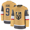 Pouc V.Golden Knights #9 Jack Eichel Gold Home Premium Jerseys