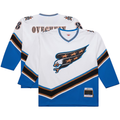 Pouc W.Capitals Alexander Ovechkin Mitchell & Ness White Big & Tall 2005-06 Power Play Jerseys