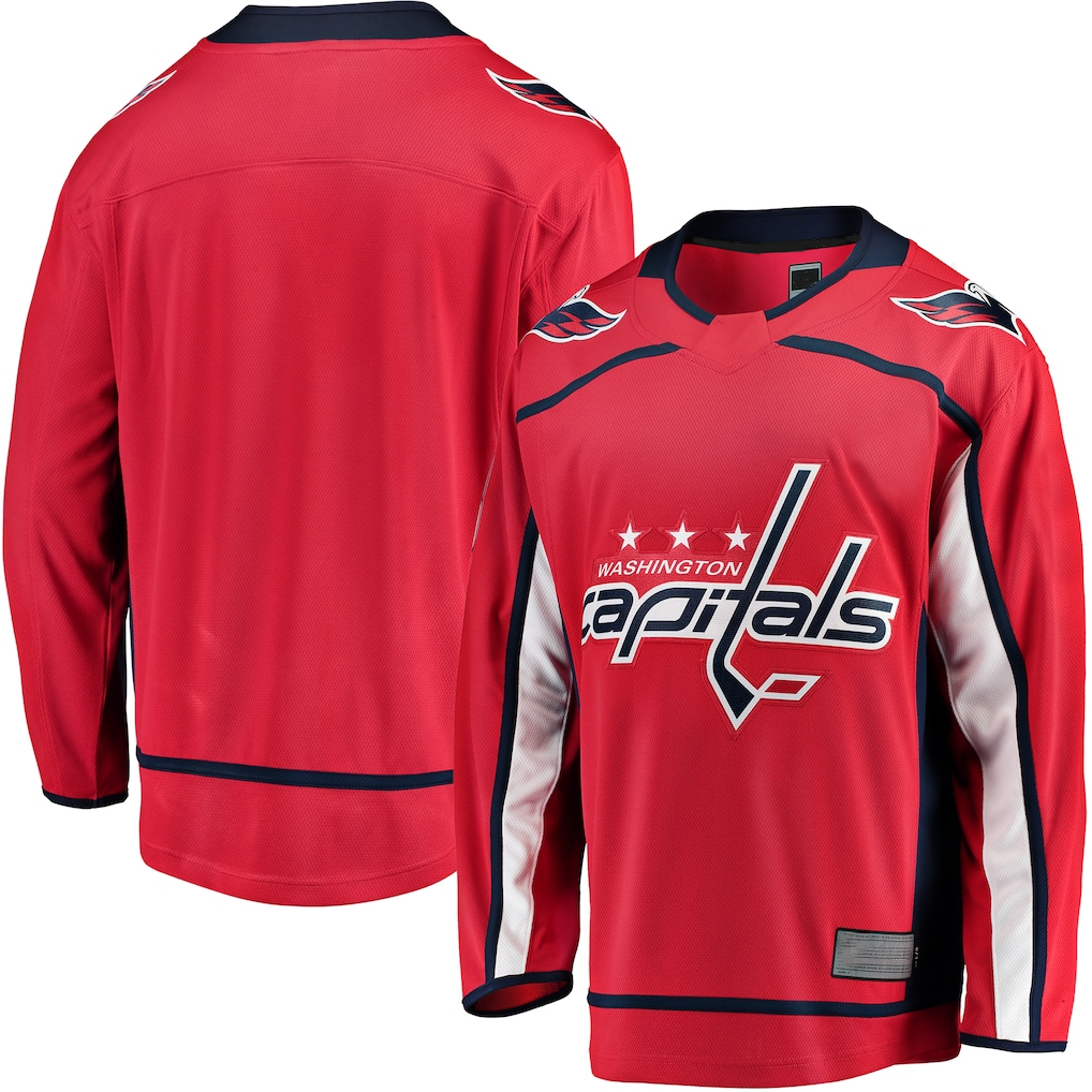 Pouc W.Capitals Red Breakaway Home Jerseys