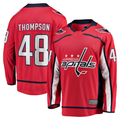 Pouc W.Capitals #48 Logan Thompson Red Home Premier Breakaway Player Jerseys