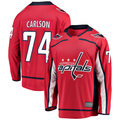 Pouc W.Capitals #74 John Carlson Red Home Breakaway Player Jerseys