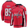 Pouc W.Capitals #89 Alex Tuch Red Home Breakaway Jerseys