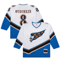 Pouc W.Capitals #8 Alexander Ovechkin Mitchell & Ness White 2005-06 Power Play Jerseys