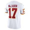 Pouc W.Commanders #17 Terry McLaurin Player White Vapor Limited Stitched Jerseys