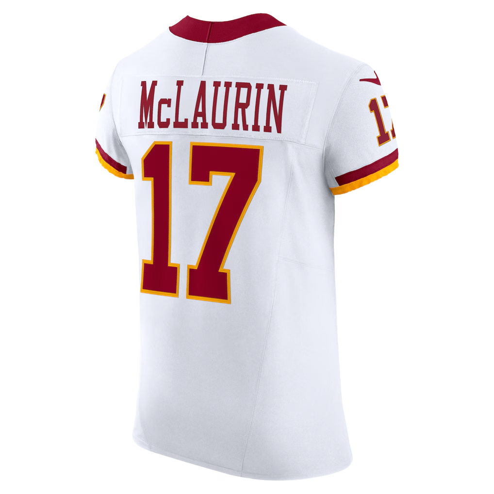 Pouc W.Commanders #17 Terry McLaurin White Alternate 2 Super Bowl Era Vapor F.U.S.E. Elite Stitched Jerseys
