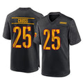 Pouc W.Commanders #25 Nick Cross Player Black Home Game Stitched Jerseys