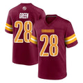 Pouc W.Commanders #28 Darrell Green Player Burgundy Home Game Stitched Jerseys