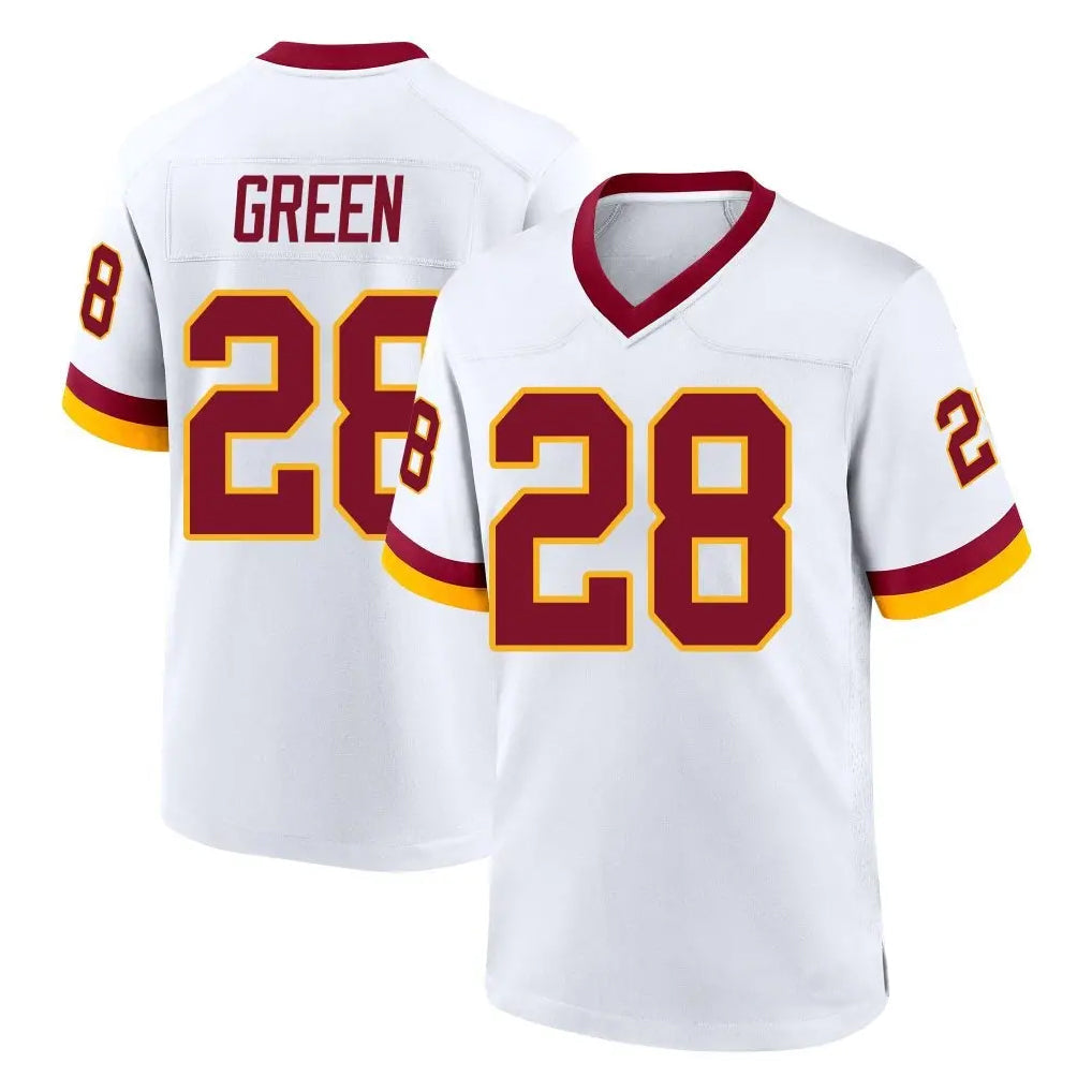 Pouc W.Commanders #28 Darrell Green Player White Game Stitched Jerseys